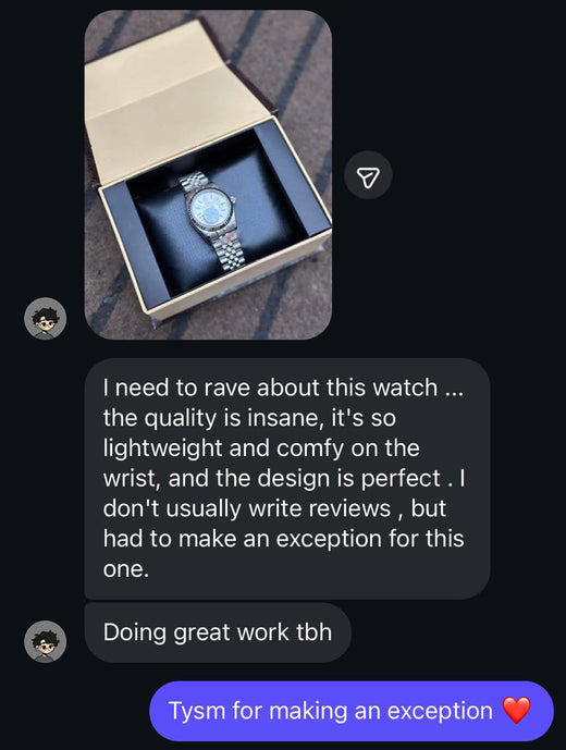 Customer review screenshot