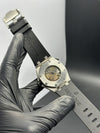 Audemars Piguet Offshore Automatic 42mm Black Silicone Strap White Dial Silver Bezel – men’s watch