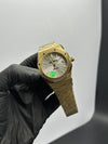 Audemars Piguet Royal Oak Automatic 41mm Stainless Steel Gold Bracelet White Textured Dial – men’s watch