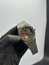 Audemars Piguet Royal Oak Automatic 41mm Stainless Steel Silver Bracelet Brown Textured Dial – men’s watch