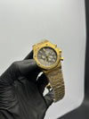 Audemars Piguet Royal Oak Chronograph 41mm Stainless Steel Gold Bracelet Beige Dial – men’s watch