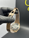 Audemars Piguet Royal Oak Chronograph 41mm Stainless Steel Rosegold Bracelet Beige Blue Dial – men’s watch