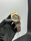 Audemars Piguet Royal Oak Chronograph 41mm Stainless Steel Rosegold Bracelet Beige Dial – men’s watch