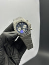 Audemars Piguet Royal Oak Chronograph 41mm Stainless Steel Silver Bracelet Blue Silver Dial – men’s watch