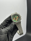 Audemars Piguet Royal Oak Chronograph 41mm Stainless Steel Silver Bracelet Green Orange Dial – men’s watch