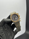 Audemars Piguet Royal Oak Chronograph 41mm Stainless Steel Silver Rosegold 2 Tone Bracelet Blue Dial – men’s watch