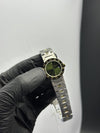 BVLGARI Stainless Steel Silver Bracelet Green Dial – men’s watch