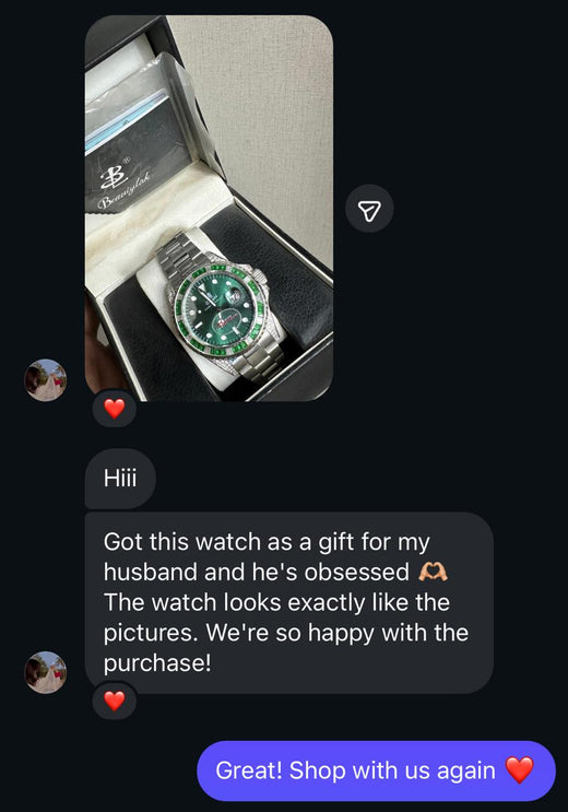 Customer review screenshot