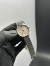 Emporio Armani Stainless Steel Silver Bracelet White Stone Figures Dial – men’s watch