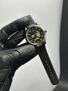 Omega Strap Seamaster (Automatic) Black Strap Worldtimer Black Dial – men’s watch