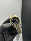 OZ Factory Rolex Datejust 41mm Stainless Steel Silver Gold 2 Tone Jubilee Bracelet Black Dial – men’s watch