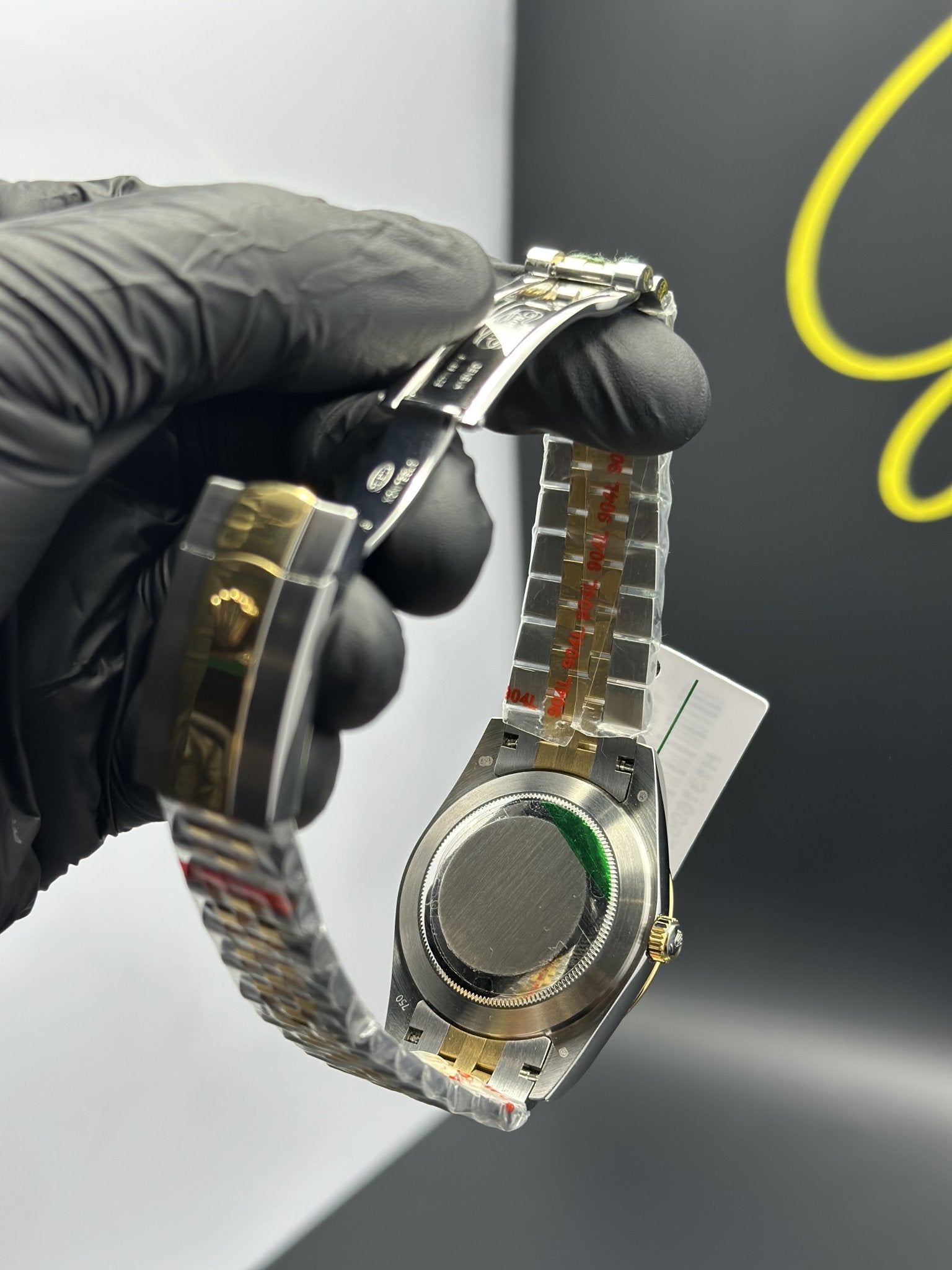 OZ Factory Rolex Datejust 41mm Stainless Steel Silver Gold 2 Tone Jubilee Bracelet Gold Dial – men’s watch