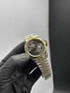 OZ Factory Rolex Datejust 41mm Stainless Steel Silver Gold 2 Tone Jubilee Bracelet Grey Wimbledon Dial – men’s watch
