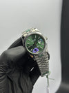 OZ Factory Rolex Datejust 41mm Stainless Steel Silver Jubilee Bracelet Mint Green Dial – men’s watch