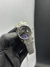 OZ Factory Rolex Daydate 40mm Stainless Steel Silver Presidential Bracelet Grey Dial – men’s watch