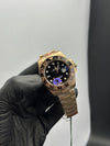 OZ Factory Rolex GMT Master II 40mm Stainless Steel Rosegold Oyster Bracelet Root Beer Dial – men’s watch