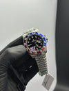 OZ Factory Rolex GMT Master II 40mm Stainless Steel Silver Jubilee Bracelet Pepsi Dial – men’s watch