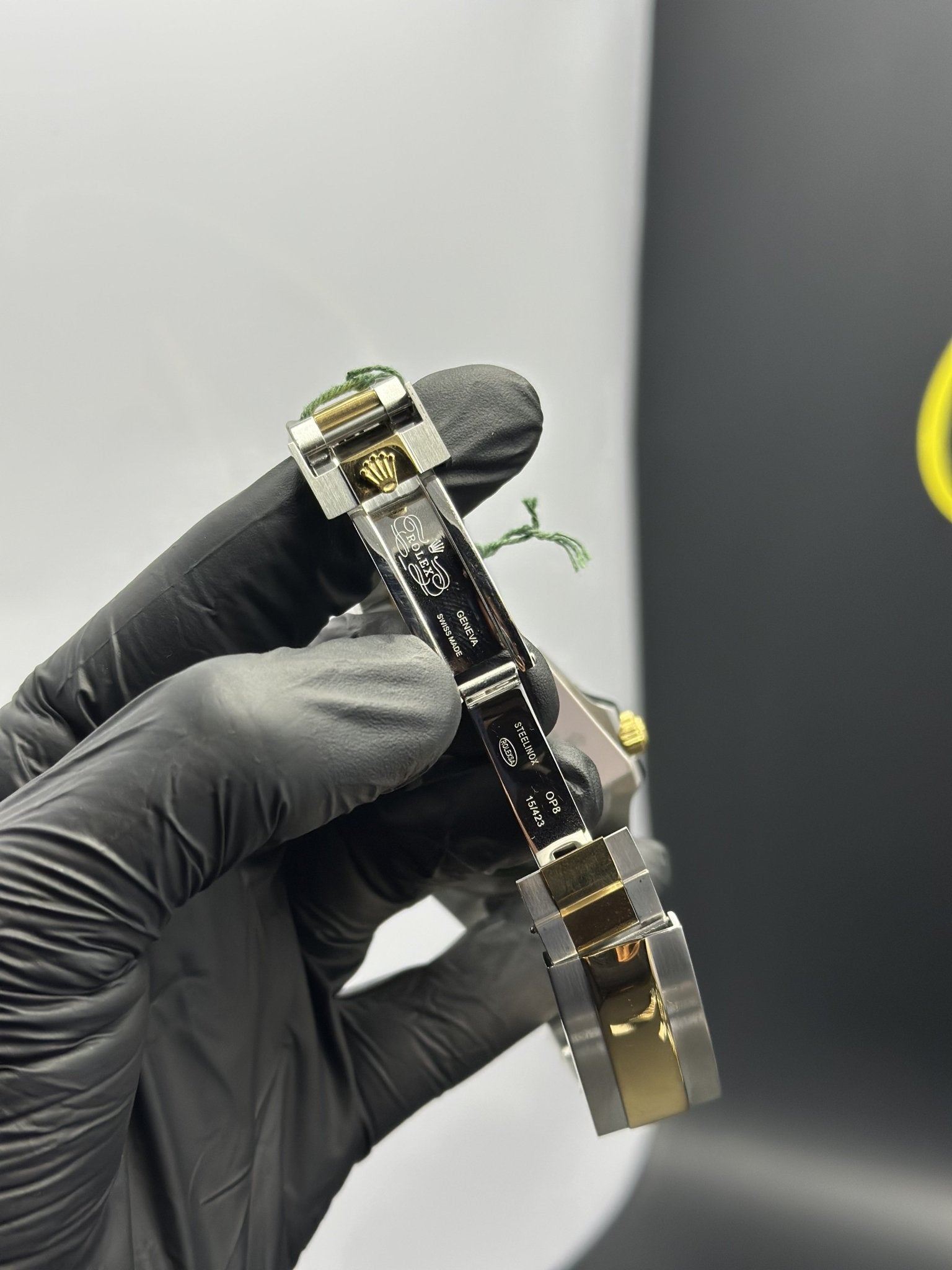 OZ Factory Rolex Submariner 40mm Stainless Steel Silver - Gold 2 Tone Oyster Bracelet Black Dial Black Bezel – men’s watch