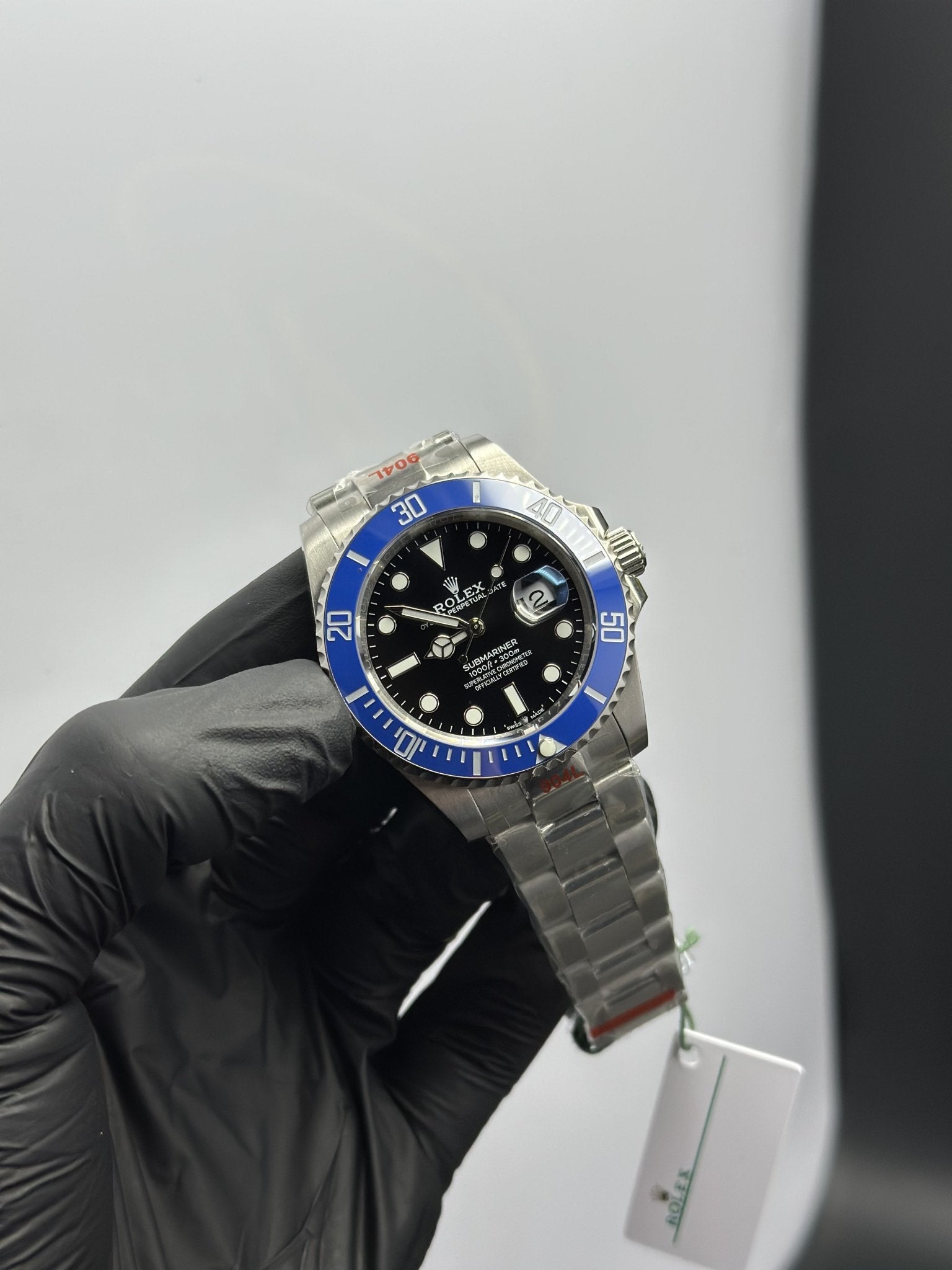 OZ Factory Rolex Submariner 40mm Stainless Steel Silver Oyster Bracelet Cookie Monster Dial – men’s watch