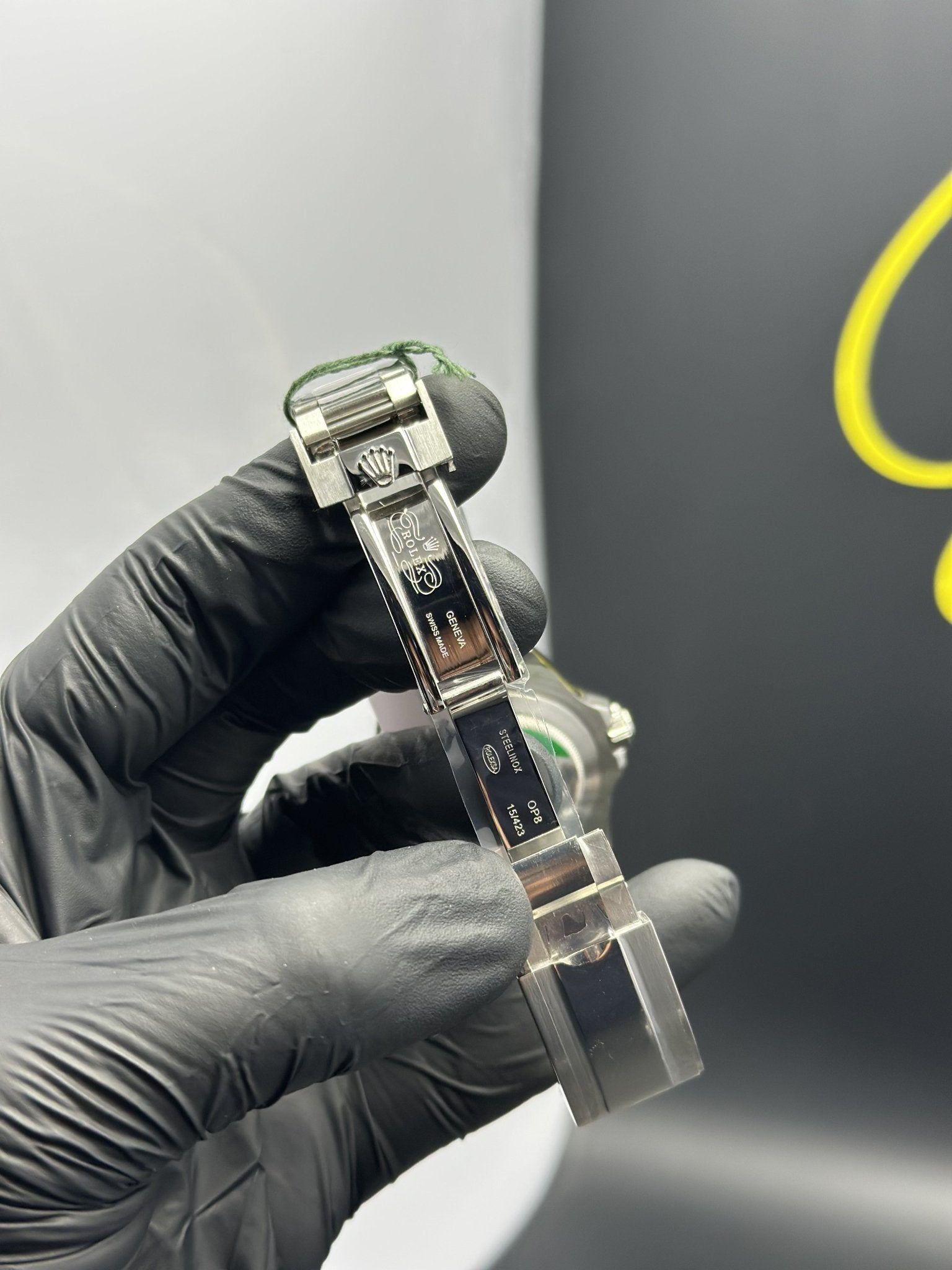 OZ Factory Rolex Yacht Master 40mm Stainless Steel Silver Oyster Bracelet Black Dial Black Bezel – men’s watch