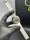 Patek Philippe Aquanaut 41mm Silicone Strap White Strap White Dial Silver Bezel – men’s watch