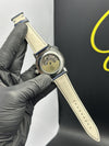 Patek Philippe Leather Strap Classy Watches Blue Strap Blue Dial Silver Bezel Round Chronographs – men’s watch