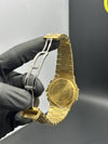 Patek Philippe Nautilus 41mm Stainless Steel Gold Bracelet Fully Stoned Gold Dial Stoned Bezel – men’s watch