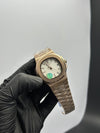 Patek Philippe Nautilus 41mm Stainless Steel Rosegold Bracelet White Dial – men’s watch