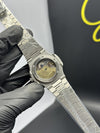 Patek Philippe Nautilus Annual Calendar 41mm Stainless Steel Silver Bracelet Blue Dial – men’s watch