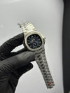 Patek Philippe Nautilus Annual Calendar 41mm Stainless Steel Silver Bracelet Blue Dial – men’s watch