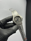 Patek Philippe Nautilus Annual Calendar 41mm Stainless Steel Silver Bracelet Grey Dial – men’s watch