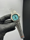 Patek Philippe Nautilus Annual Calendar 41mm Stainless Steel Silver Bracelet Tiffany Dial – men’s watch