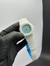 Patek Philippe Nautilus Ceramic Quartz 41mm Ceramic White Bracelet Tiffany Dial – men’s watch