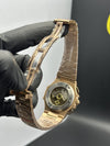 Patek Philippe Nautilus Chronograph 41mm Stainless Steel Rosegold Bracelet Black Dial – men’s watch