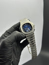 Patek Philippe Nautilus Chronograph 41mm Stainless Steel Silver Bracelet Blue Dial – men’s watch