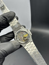 Patek Philippe Nautilus Power Reserve 41mm Stainless Steel Silver Bracelet Blue Dial – men’s watch