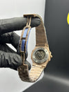Patek Philippe Nautilus Skeleton 41mm Stainless Steel Rosegold Bracelet Black Dial – men’s watch