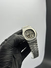 Patek Philippe Nautilus Skeleton 41mm Stainless Steel Silver Bracelet White Dial – men’s watch