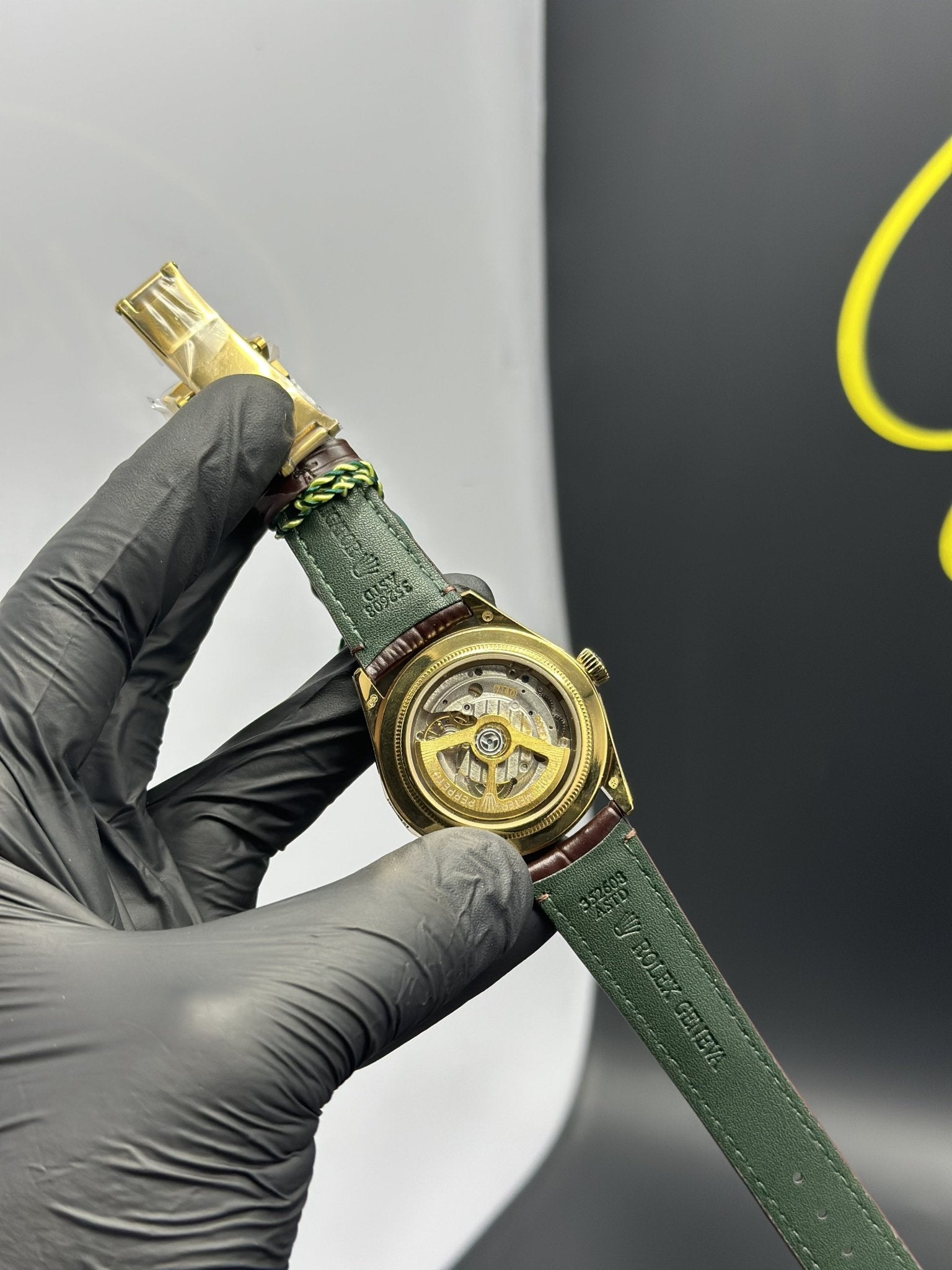 Rolex 1908 Model 39mm Leather Strap White Dial – men’s watch