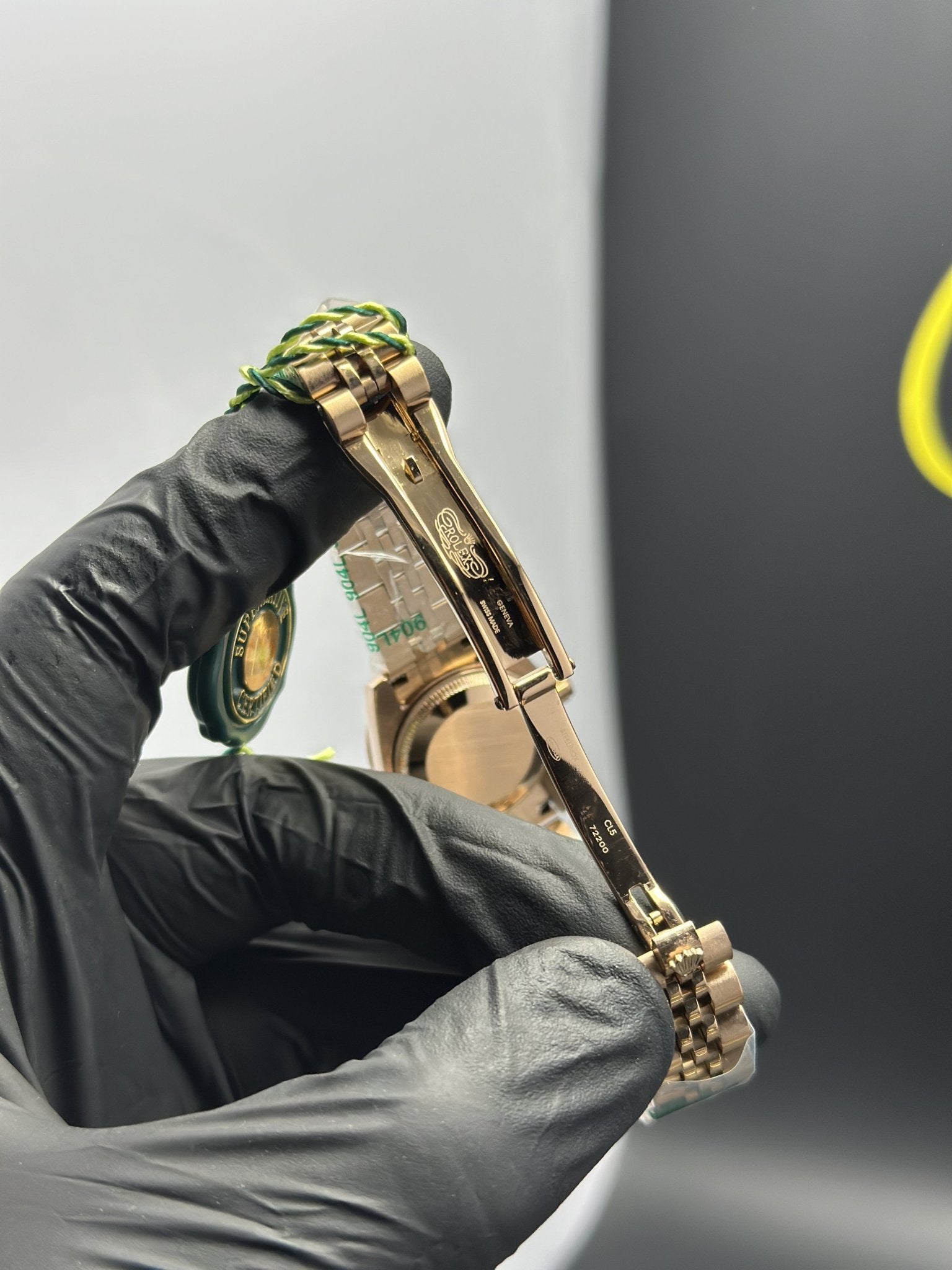 Rolex Datejust 28mm Stainless Steel Silver - Rosegold 2 Tone Jubilee Bracelet Brown Stone Figures Dial – men’s watch