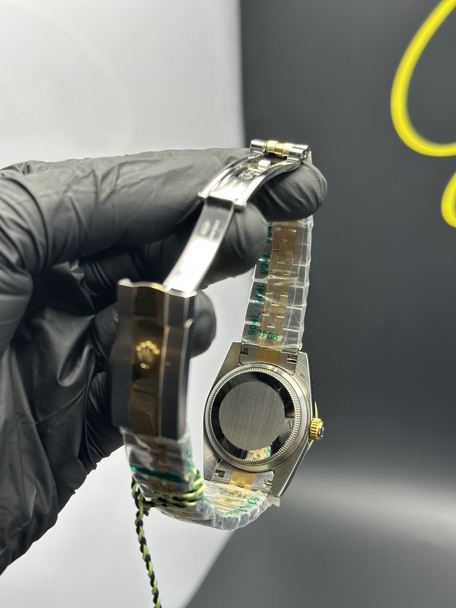 Rolex Datejust 31mm Stainless Steel Silver - Gold 2 Tone Jubilee Bracelet Blue Stone Figures Dial – men’s watch