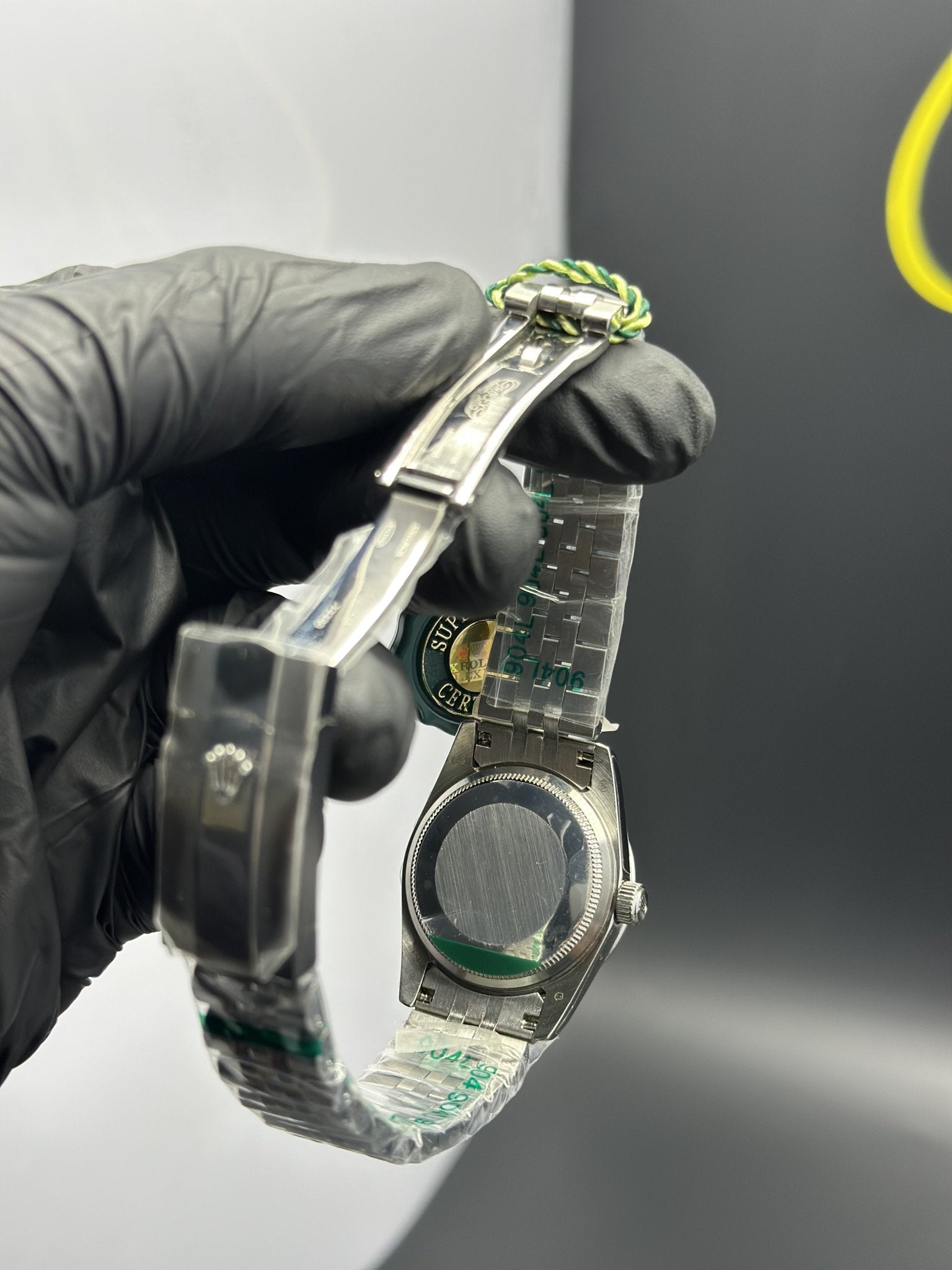 Rolex Datejust 31mm Stainless Steel Silver Jubilee Bracelet Purple Roman Figures Dial – men’s watch