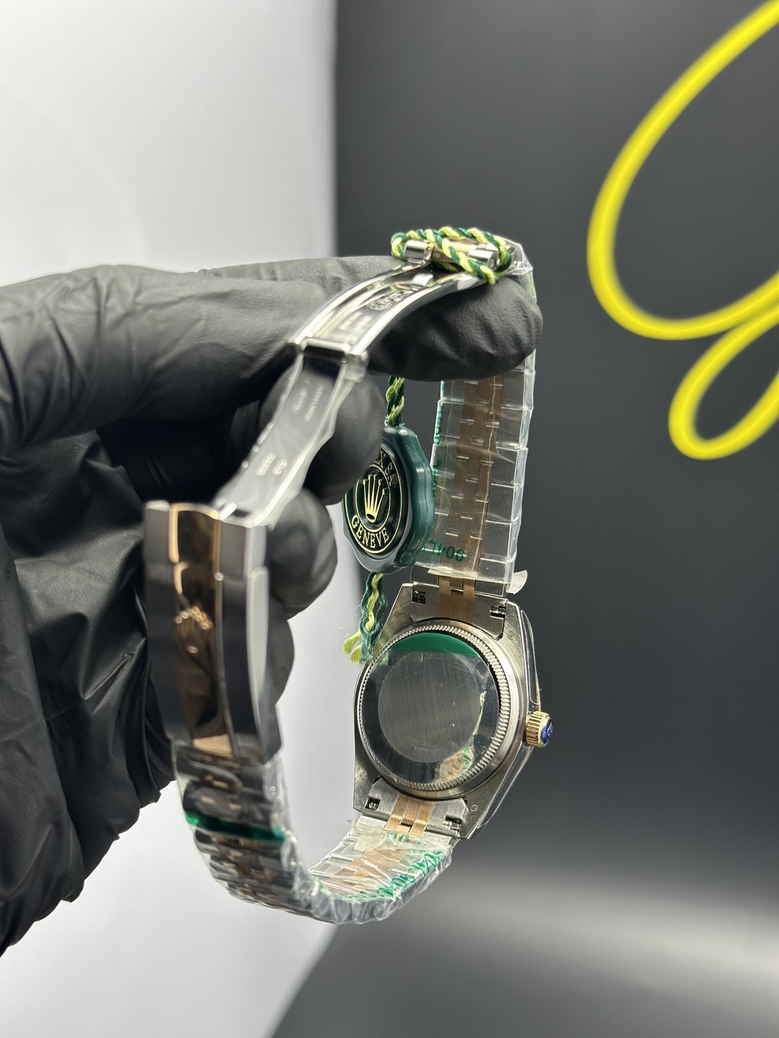 Rolex Datejust 31mm Stainless Steel Silver - Rosegold 2 Tone Jubilee Bracelet White Stone Figures Dial – men’s watch