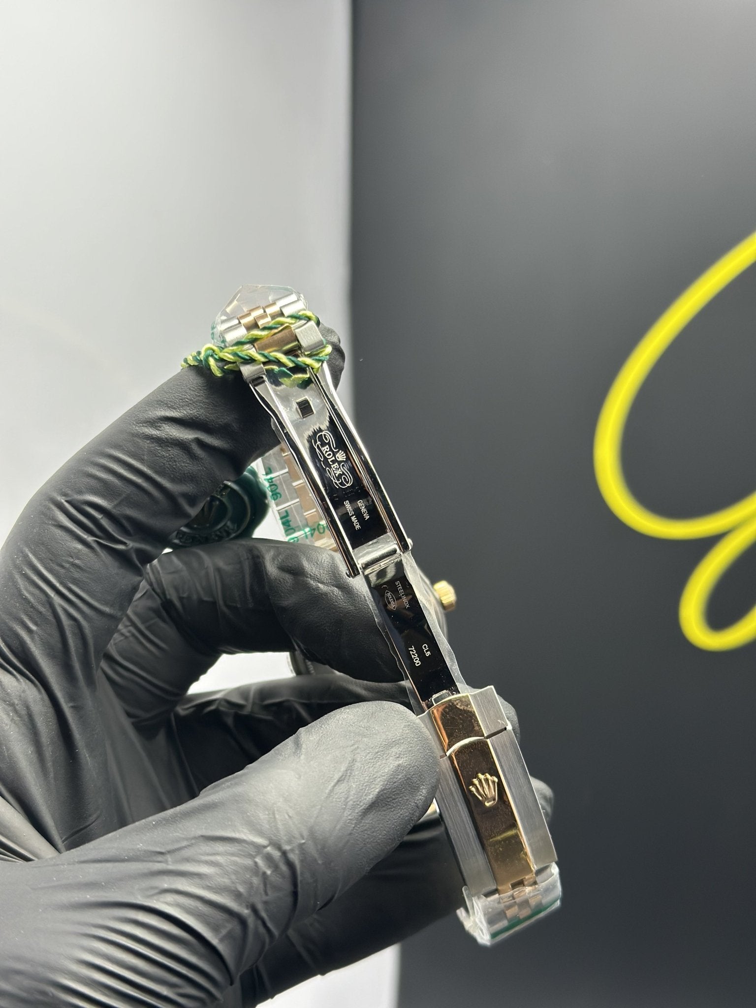 Rolex Datejust 31mm Stainless Steel Silver - Rosegold 2 Tone Jubilee Bracelet White Stone Figures Dial – men’s watch