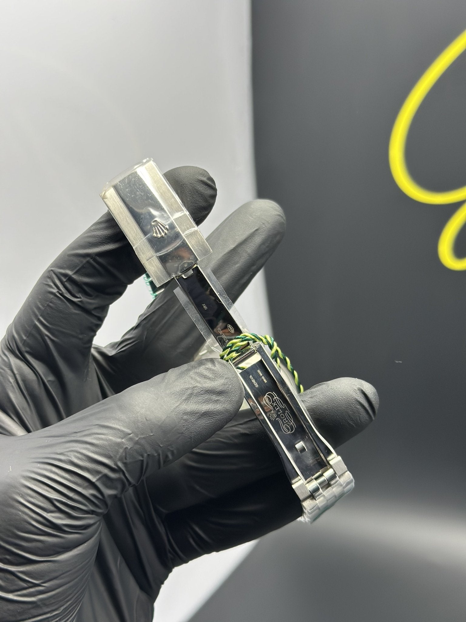 Rolex Datejust 41mm Stainless Steel Silver Jubilee Bracelet Black Stone Figures Dial – men’s watch