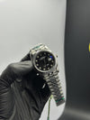 Rolex Datejust 41mm Stainless Steel Silver Jubilee Bracelet Black Stone Figures Dial – men’s watch