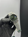 Rolex Datejust 41mm Stainless Steel Silver Jubilee Bracelet Mint Green Dial – men’s watch