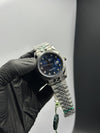 Rolex Datejust 41mm Stainless Steel Silver Jubilee Bracelet Navy Blue Stone Figures Dial – men’s watch
