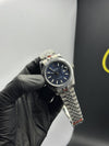 Rolex Datejust 41mm Stainless Steel Silver Jubilee Bracelet Navy Blue Textured Dial – men’s watch