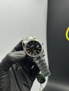 Rolex Datejust 41mm Stainless Steel Silver Oyster Bracelet Black Dial – men’s watch